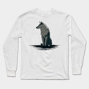 Wolf alone Long Sleeve T-Shirt